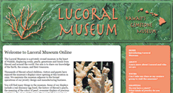 Desktop Screenshot of lucoralmuseum.com