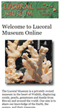 Mobile Screenshot of lucoralmuseum.com